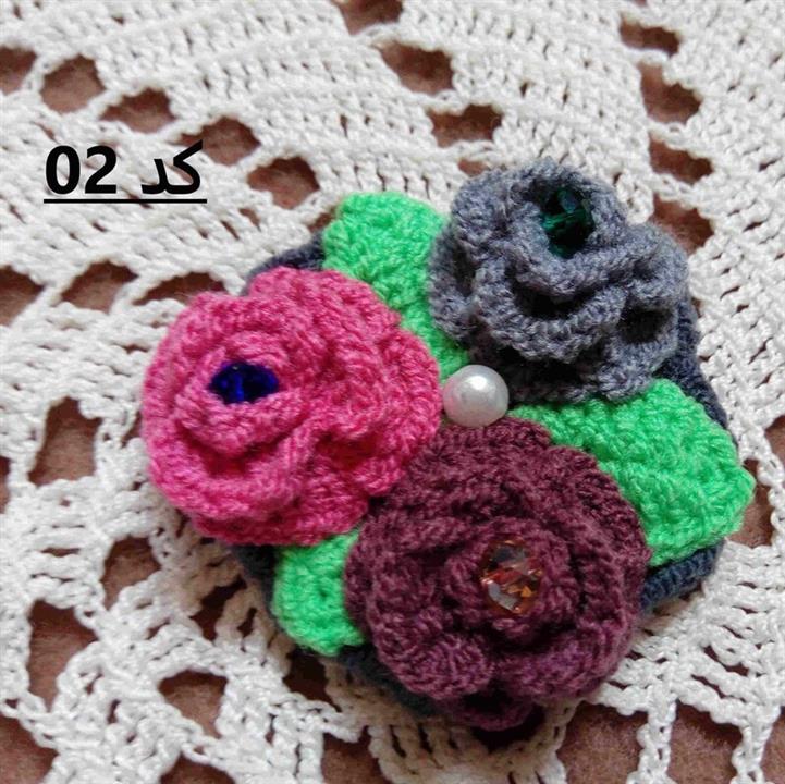 گل سینه طرح بهار کد 02